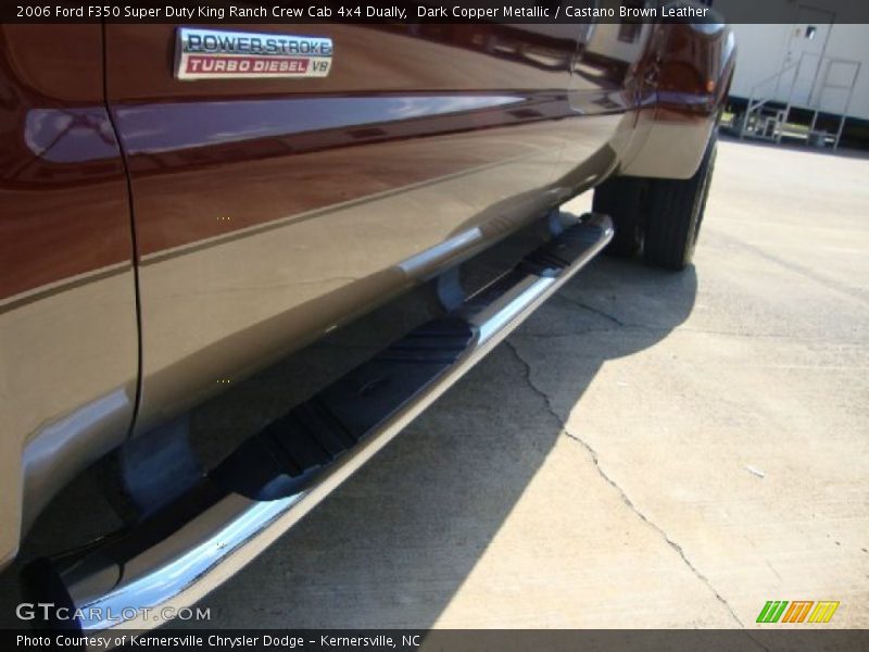 Dark Copper Metallic / Castano Brown Leather 2006 Ford F350 Super Duty King Ranch Crew Cab 4x4 Dually