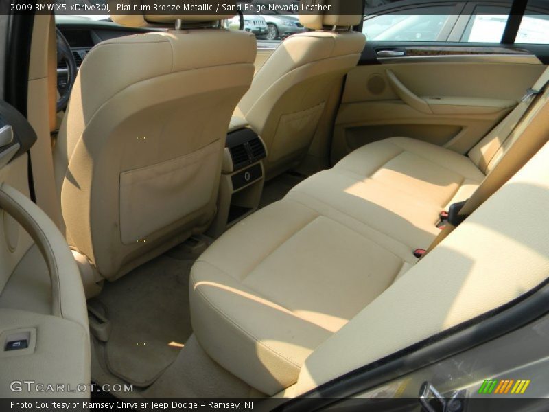 Platinum Bronze Metallic / Sand Beige Nevada Leather 2009 BMW X5 xDrive30i