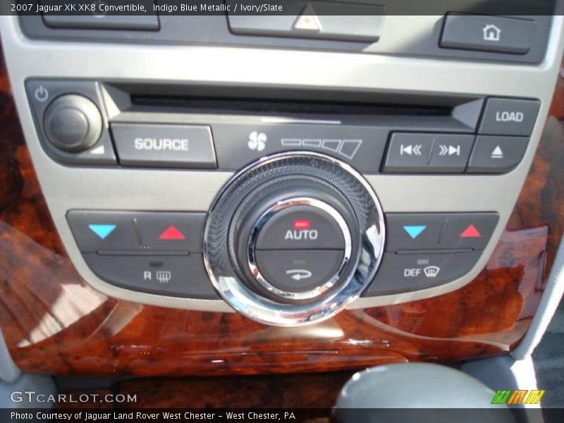 Indigo Blue Metallic / Ivory/Slate 2007 Jaguar XK XK8 Convertible