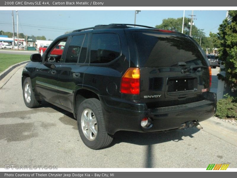 Carbon Black Metallic / Ebony 2008 GMC Envoy SLE 4x4