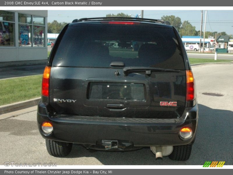 Carbon Black Metallic / Ebony 2008 GMC Envoy SLE 4x4