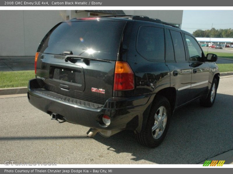 Carbon Black Metallic / Ebony 2008 GMC Envoy SLE 4x4