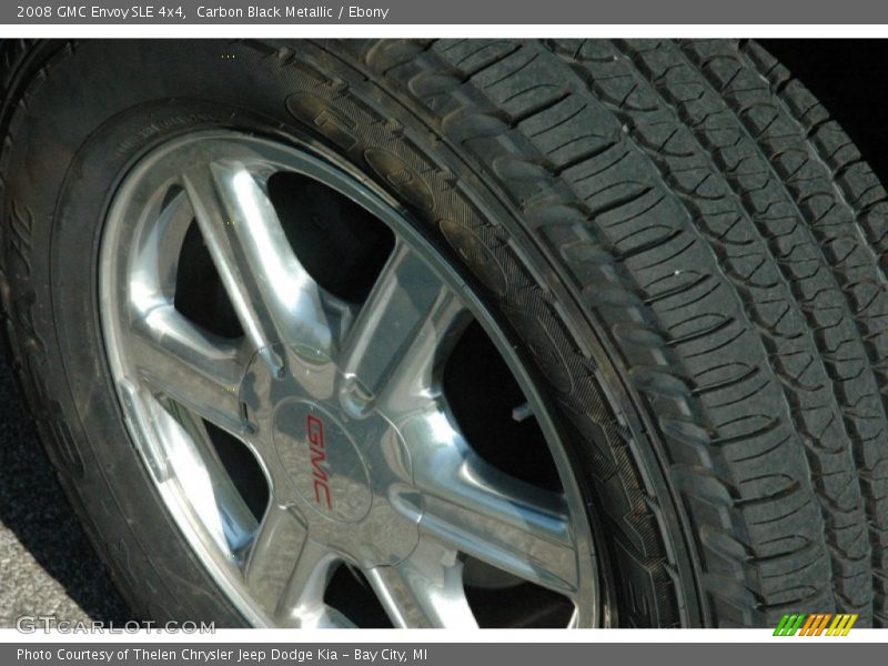 Carbon Black Metallic / Ebony 2008 GMC Envoy SLE 4x4