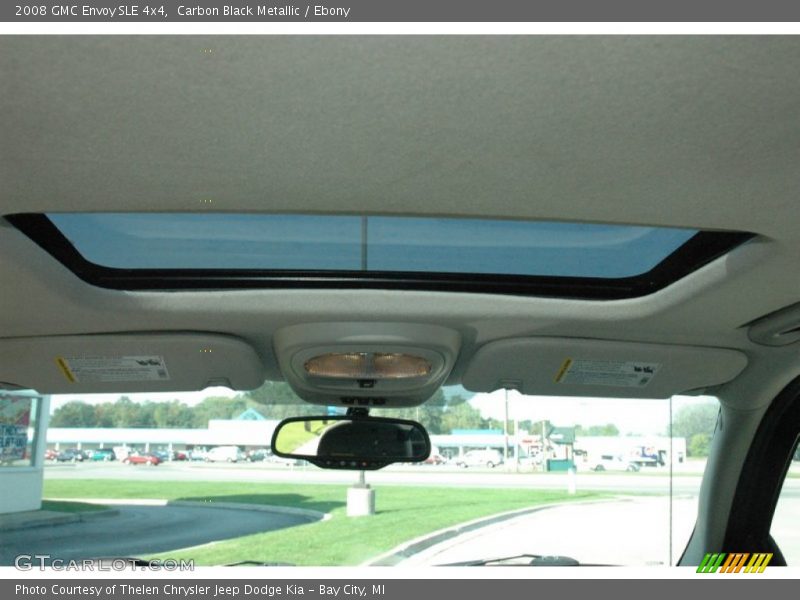 Carbon Black Metallic / Ebony 2008 GMC Envoy SLE 4x4