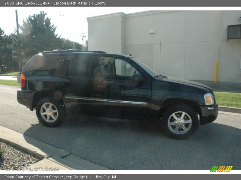 Carbon Black Metallic / Ebony 2008 GMC Envoy SLE 4x4