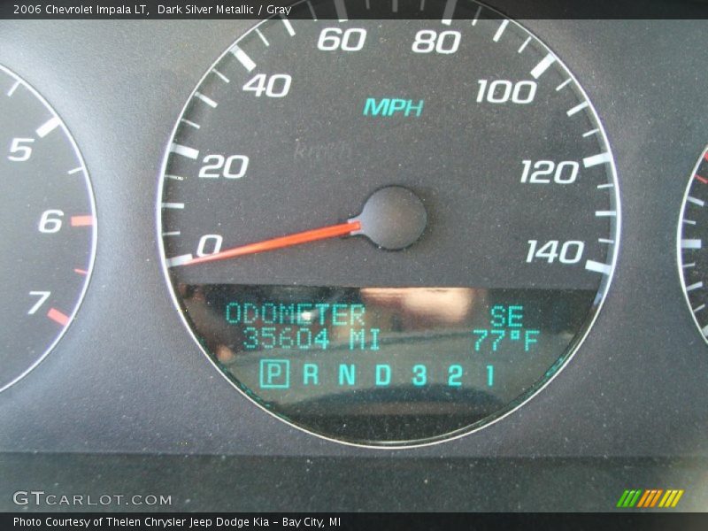 Dark Silver Metallic / Gray 2006 Chevrolet Impala LT