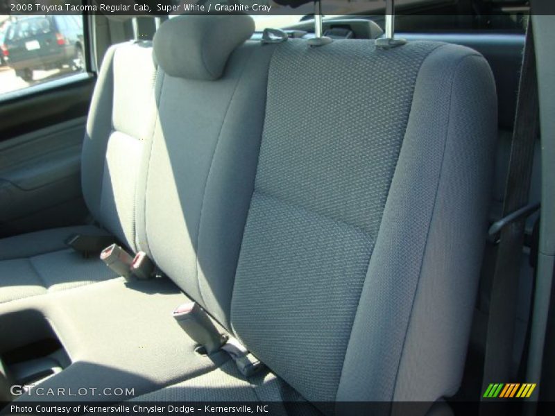 Super White / Graphite Gray 2008 Toyota Tacoma Regular Cab
