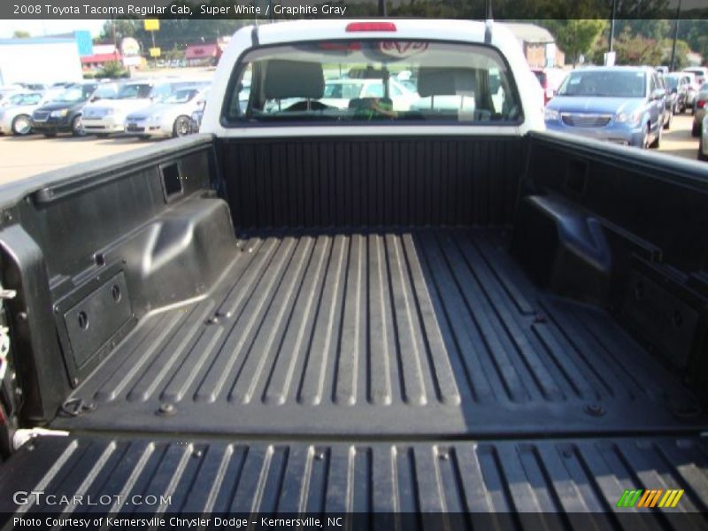 Super White / Graphite Gray 2008 Toyota Tacoma Regular Cab