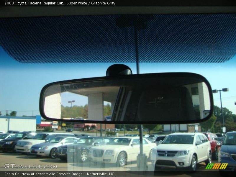 Super White / Graphite Gray 2008 Toyota Tacoma Regular Cab
