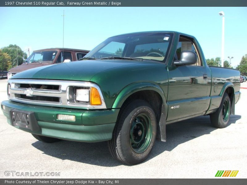 Front 3/4 View of 1997 S10 Regular Cab