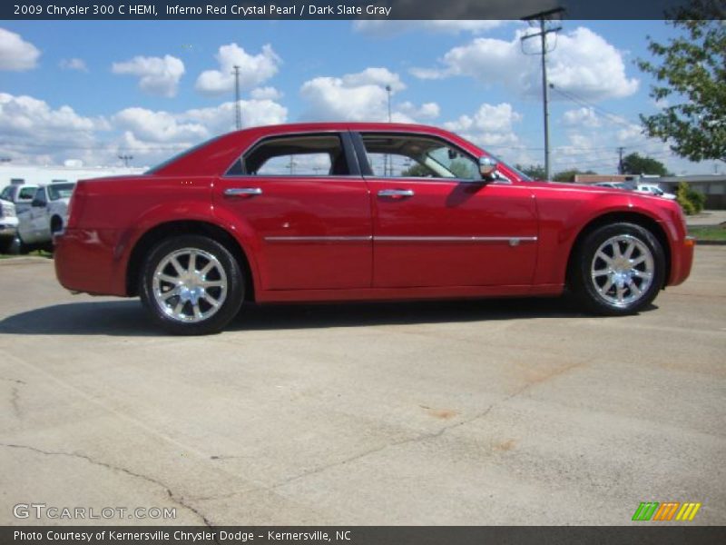  2009 300 C HEMI Inferno Red Crystal Pearl