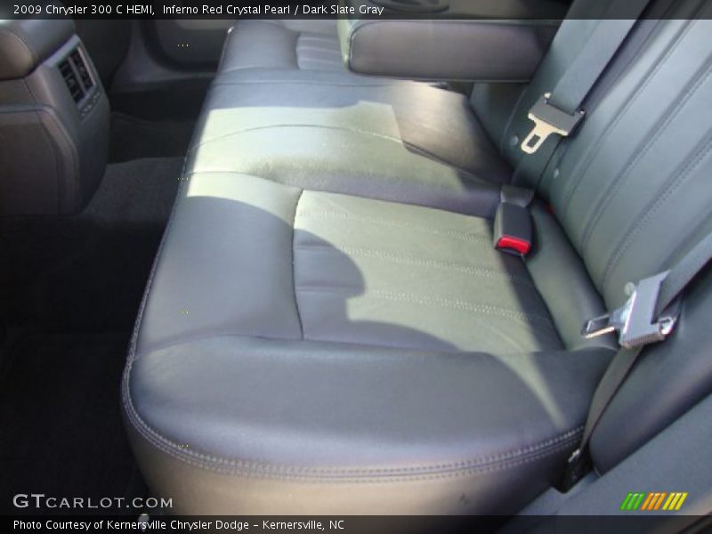 Inferno Red Crystal Pearl / Dark Slate Gray 2009 Chrysler 300 C HEMI
