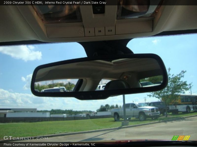 Inferno Red Crystal Pearl / Dark Slate Gray 2009 Chrysler 300 C HEMI