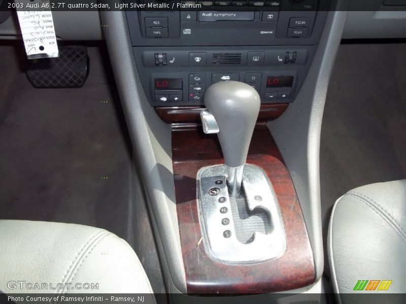  2003 A6 2.7T quattro Sedan 5 Speed Tiptronic Automatic Shifter