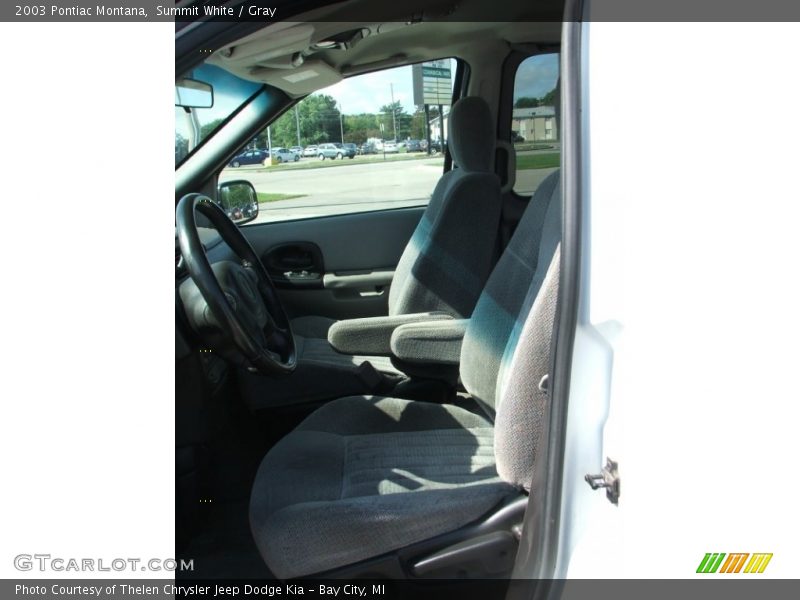 Summit White / Gray 2003 Pontiac Montana