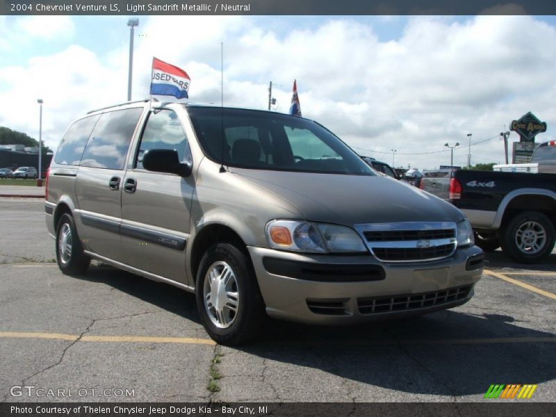 Light Sandrift Metallic / Neutral 2004 Chevrolet Venture LS