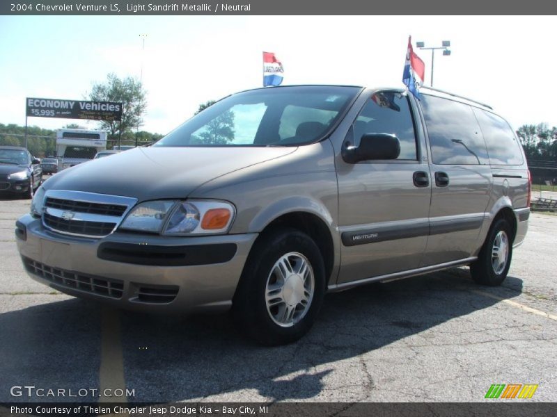 Light Sandrift Metallic / Neutral 2004 Chevrolet Venture LS