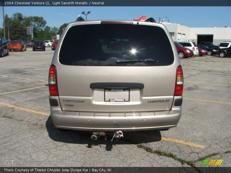 Light Sandrift Metallic / Neutral 2004 Chevrolet Venture LS