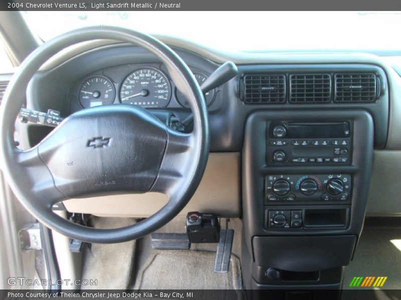 Light Sandrift Metallic / Neutral 2004 Chevrolet Venture LS