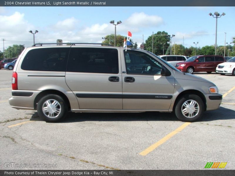 Light Sandrift Metallic / Neutral 2004 Chevrolet Venture LS