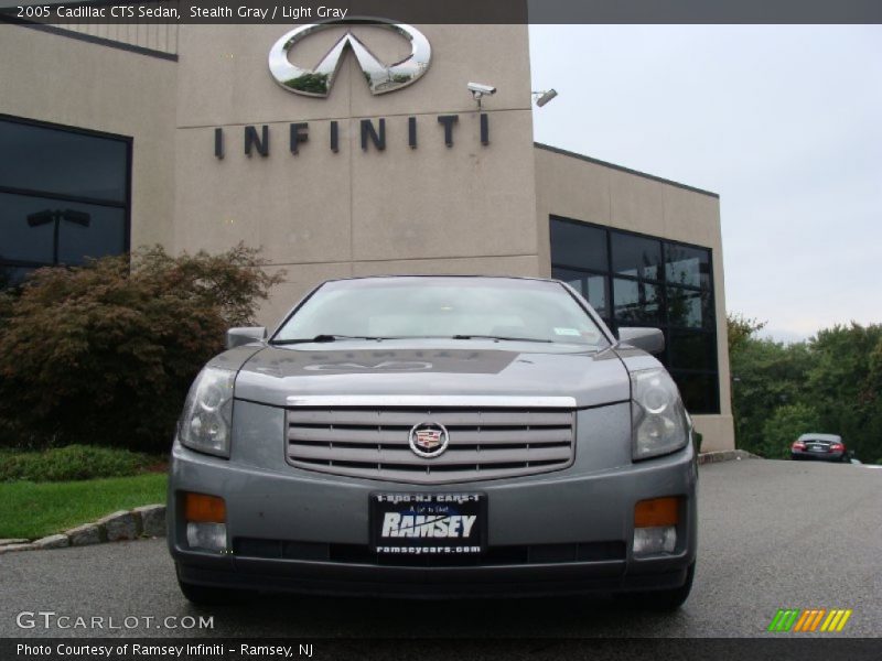 Stealth Gray / Light Gray 2005 Cadillac CTS Sedan