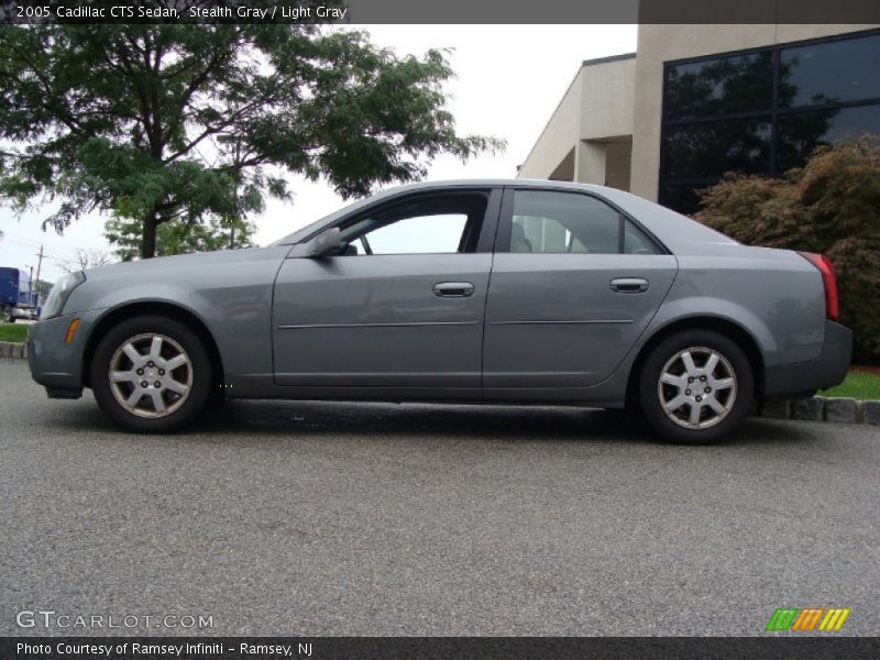 Stealth Gray / Light Gray 2005 Cadillac CTS Sedan