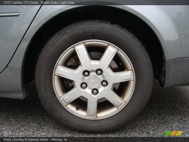 Stealth Gray / Light Gray 2005 Cadillac CTS Sedan
