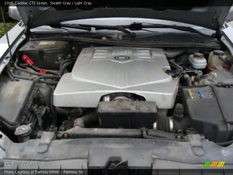 Stealth Gray / Light Gray 2005 Cadillac CTS Sedan