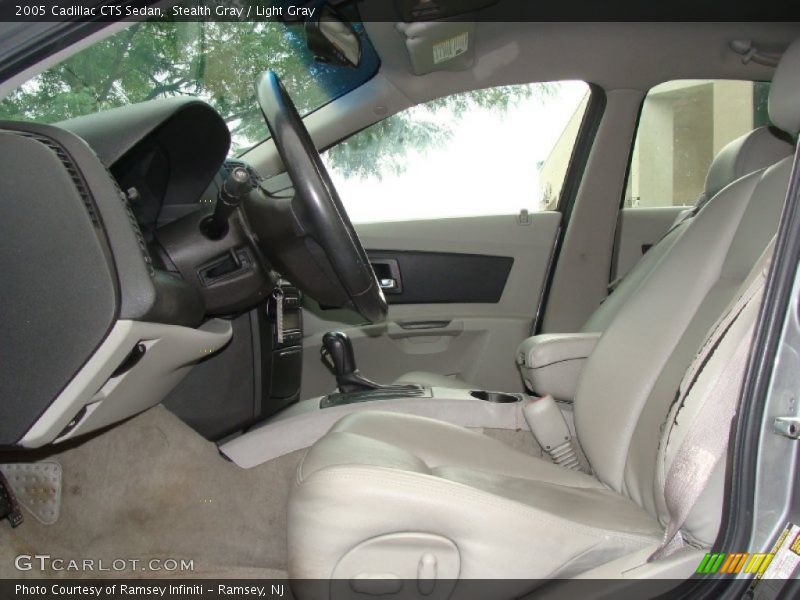Stealth Gray / Light Gray 2005 Cadillac CTS Sedan