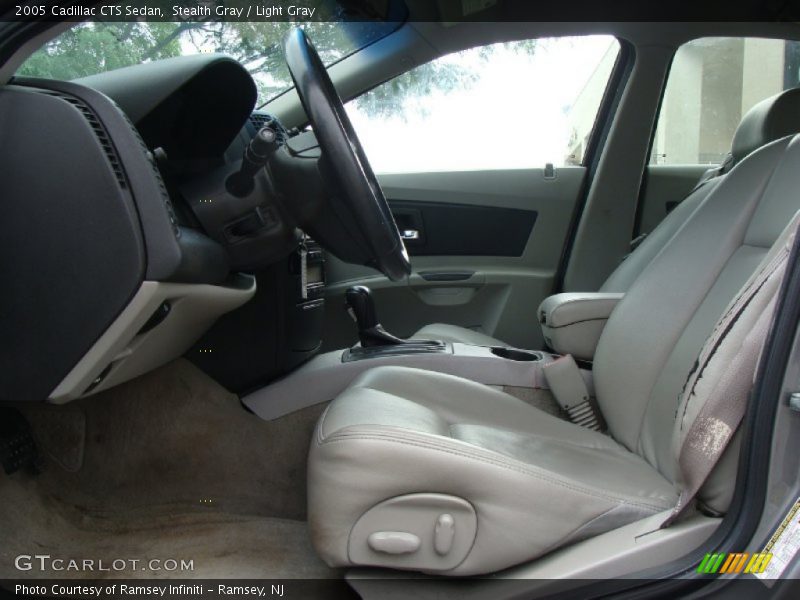 Stealth Gray / Light Gray 2005 Cadillac CTS Sedan