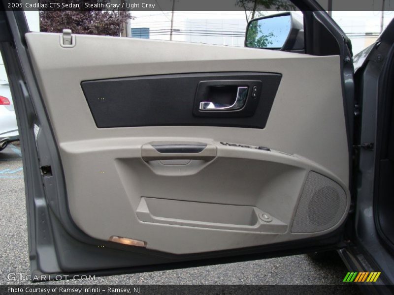 Stealth Gray / Light Gray 2005 Cadillac CTS Sedan