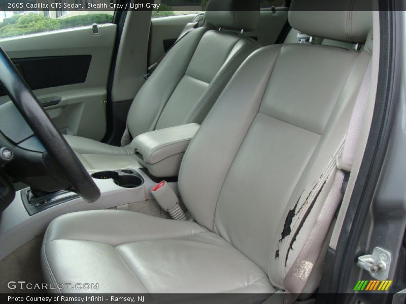 Stealth Gray / Light Gray 2005 Cadillac CTS Sedan