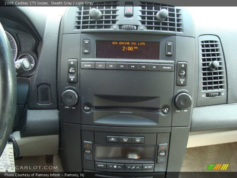 Stealth Gray / Light Gray 2005 Cadillac CTS Sedan