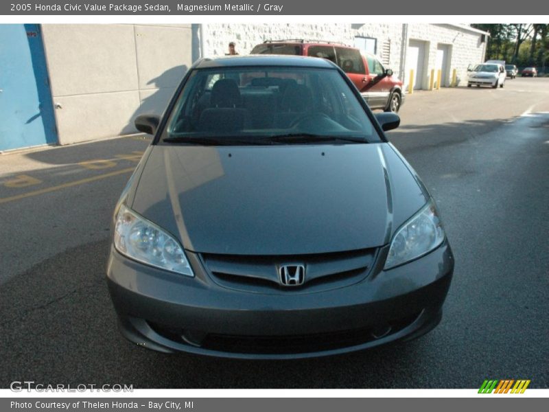 Magnesium Metallic / Gray 2005 Honda Civic Value Package Sedan