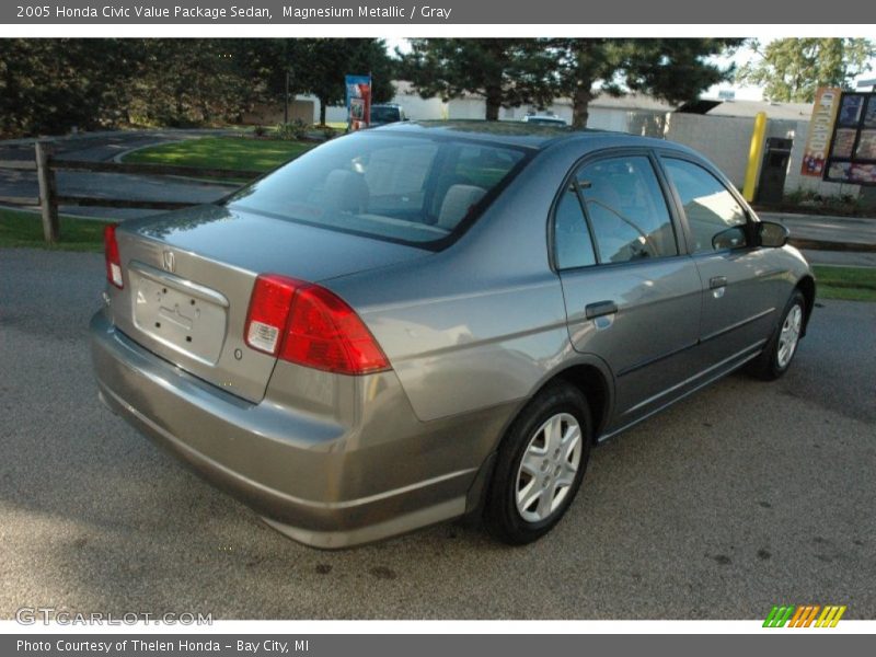 Magnesium Metallic / Gray 2005 Honda Civic Value Package Sedan