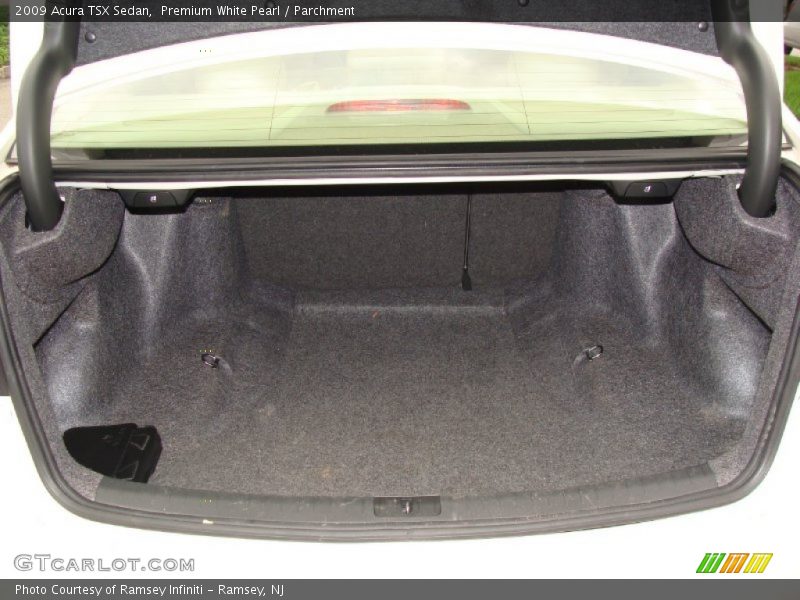 Premium White Pearl / Parchment 2009 Acura TSX Sedan