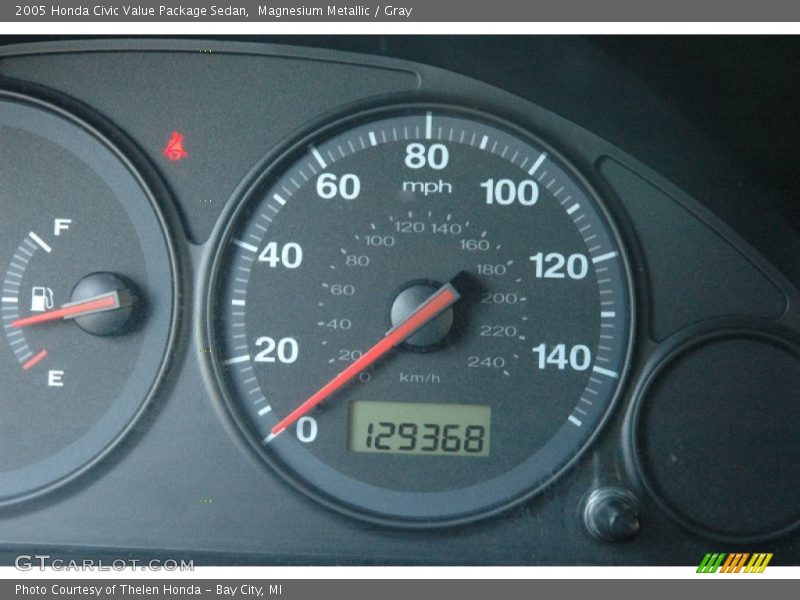 Magnesium Metallic / Gray 2005 Honda Civic Value Package Sedan