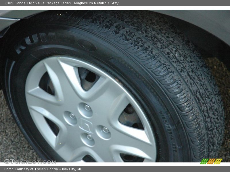 Magnesium Metallic / Gray 2005 Honda Civic Value Package Sedan