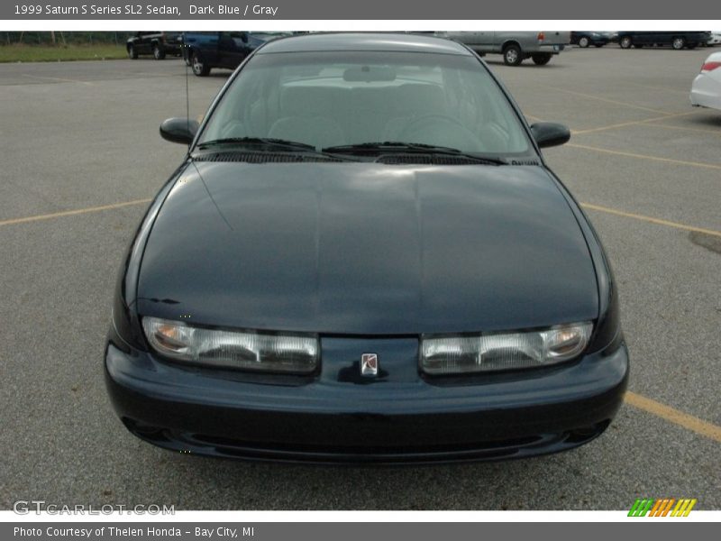 Dark Blue / Gray 1999 Saturn S Series SL2 Sedan