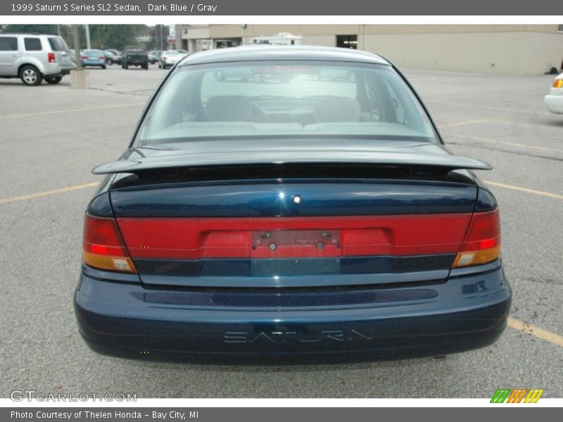 Dark Blue / Gray 1999 Saturn S Series SL2 Sedan