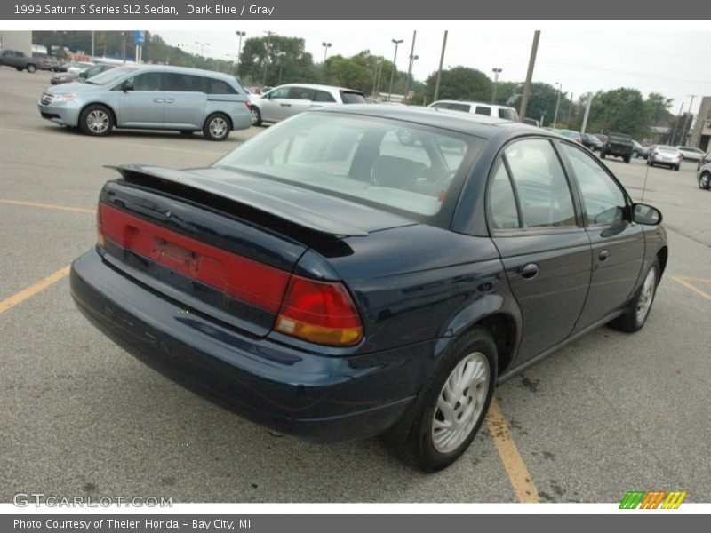 Dark Blue / Gray 1999 Saturn S Series SL2 Sedan