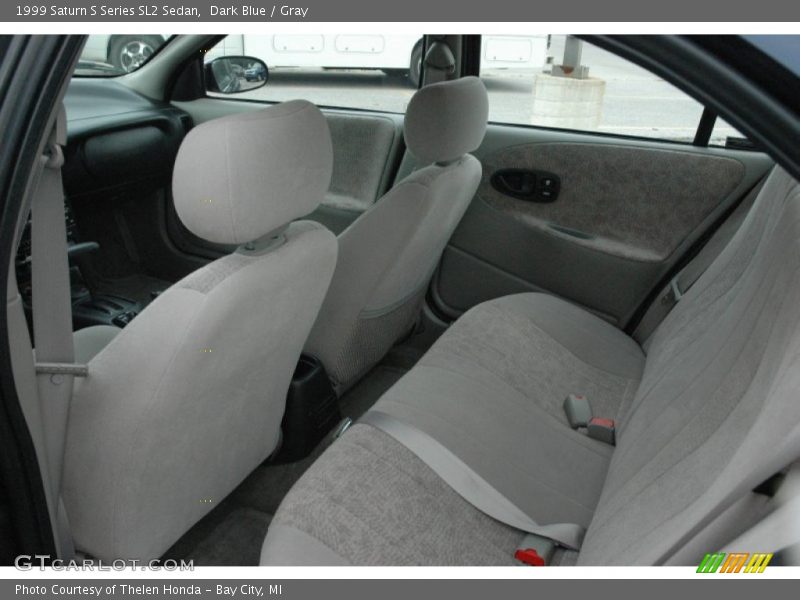 Dark Blue / Gray 1999 Saturn S Series SL2 Sedan