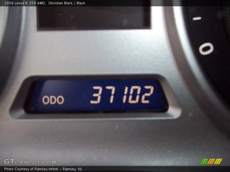 Obsidian Black / Black 2009 Lexus IS 250 AWD