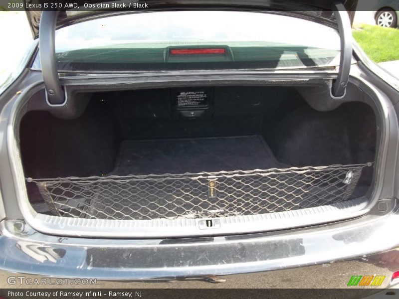 Obsidian Black / Black 2009 Lexus IS 250 AWD