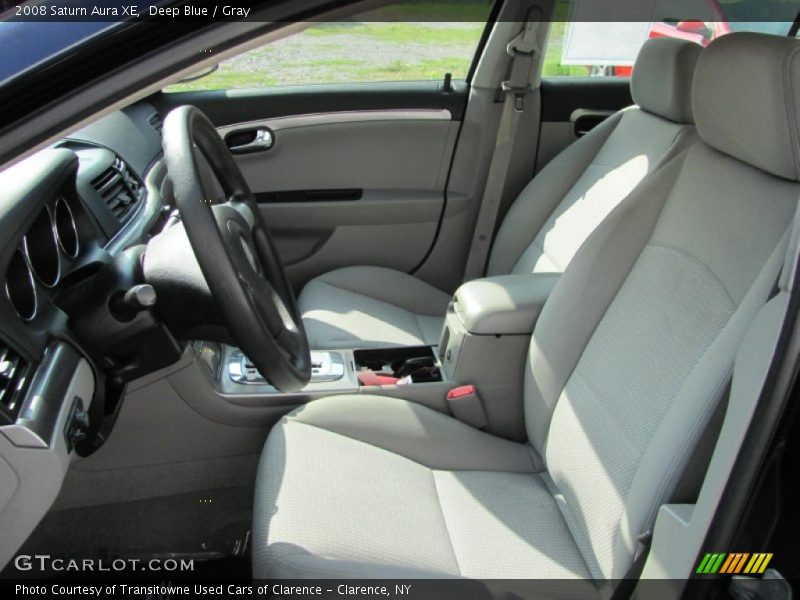 Deep Blue / Gray 2008 Saturn Aura XE
