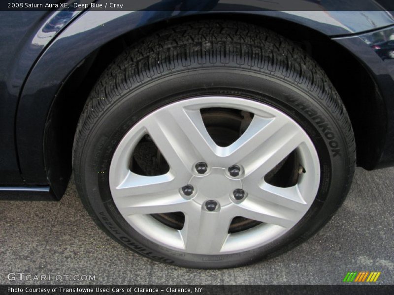 Deep Blue / Gray 2008 Saturn Aura XE