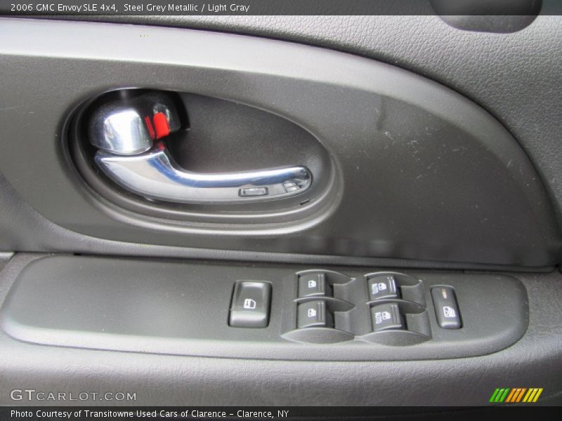 Steel Grey Metallic / Light Gray 2006 GMC Envoy SLE 4x4