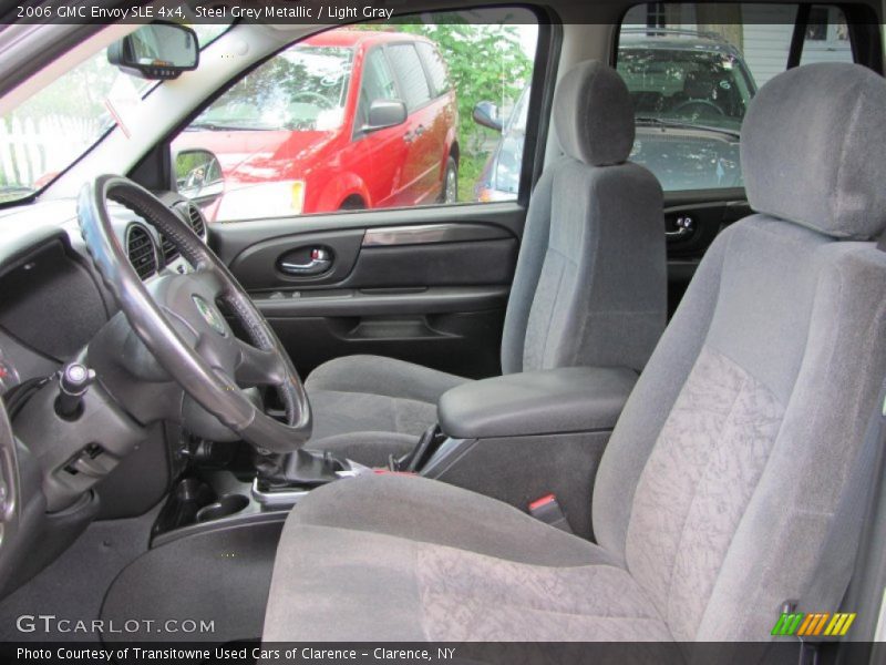 Steel Grey Metallic / Light Gray 2006 GMC Envoy SLE 4x4