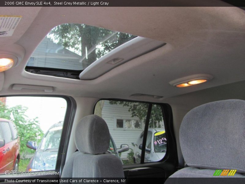 Steel Grey Metallic / Light Gray 2006 GMC Envoy SLE 4x4
