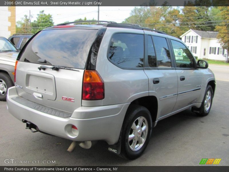 Steel Grey Metallic / Light Gray 2006 GMC Envoy SLE 4x4